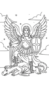 coloriage ange updated pour enfant de 5 ans