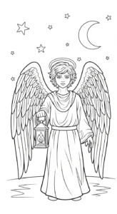 coloriage ange updated gratuit a imprimer