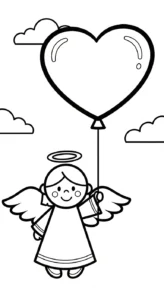 coloriage ange updated à imprimer pour enfant de 8 ans