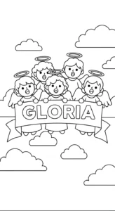 coloriage ange updated à imprimer pdf gratuit