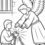 coloriage ange updated pour bebe a imprimer