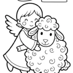 coloriage ange updated a imprimer gratuitement