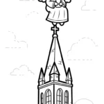 coloriage ange updated à imprimer pour enfant de 4 ans