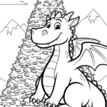 coloriage dragon updated à imprimer pdf