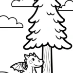 imprimer coloriage dragon updated gratuit