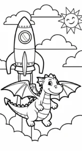 coloriage dragon updated a dessiner en ligne