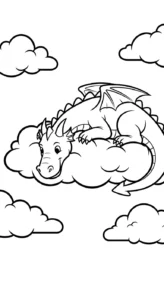 coloriage dragon updated d