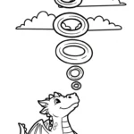 coloriage dragon updated pour primaire