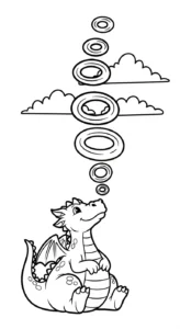 coloriage dragon updated pour primaire