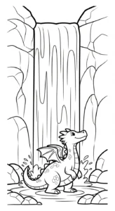 coloriage dragon updated pour enfant de à imprimer