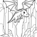 coloriage dragon updated à imprimer pour enfant de 10 ans