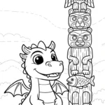 imprimer coloriage dragon updated
