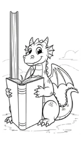 coloriage dragon updated a imprimer gratuit