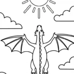 coloriage dragon updated et apprentissage