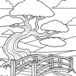 coloriage Bonsaï pour enfant