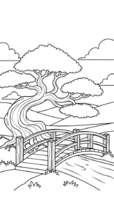 coloriage Bonsaï pour enfant
