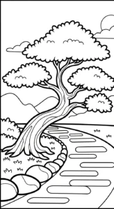 coloriage Bonsaï a dessiner en ligne