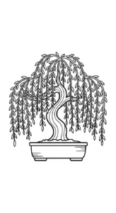 coloriage Bonsaï pour enfant