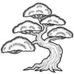 coloriage Bonsaï et dessins