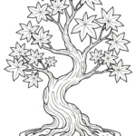 coloriage Bonsaï gratuit à imprimer