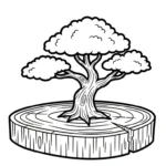coloriage Bonsaï à imprimer pdf gratuit