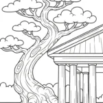 coloriage Bonsaï pour enfant à imprimer