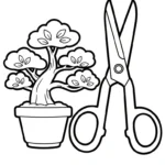 coloriage Bonsaï à imprimer pdf gratuit
