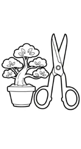 coloriage Bonsaï à imprimer pdf gratuit