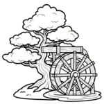 a imprimer coloriage Bonsaï gratuit