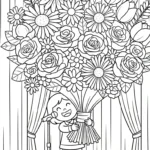 imprimer coloriage Chanteuse