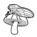 coloriage Cigale en ligne