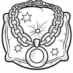 coloriage Collier a colorier en ligne