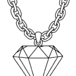 coloriage Collier a colorier en ligne