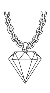 coloriage Collier a colorier en ligne