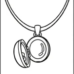 coloriage Collier a colorier en ligne