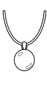 télécharger coloriage Collier gratuit