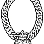 coloriage Collier pour enfants à imprimer
