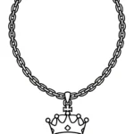 coloriage Collier à imprimer pour enfant de 10 ans