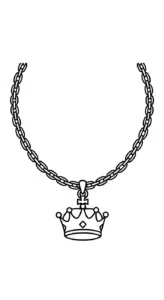 coloriage Collier à imprimer pour enfant de 10 ans