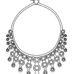 coloriage Collier à imprimer pdf gratuit