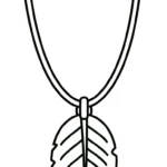 image pour coloriage Collier enfant