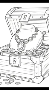 coloriage Collier pour enfant de 5 ans