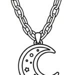 coloriage Collier à imprimer pour enfant de 3 ans