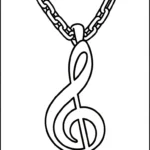 a imprimer coloriage Collier gratuit