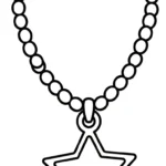 coloriage Collier pour enfants à imprimer
