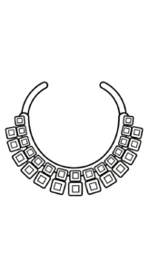 coloriage Collier et dessin a imprimer