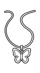 coloriage Collier pour enfant de 4 ans