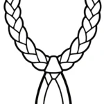 image de coloriage Collier pour enfant