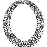 coloriage Collier à imprimer kawaii
