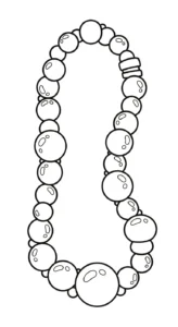 coloriage Collier en ligne